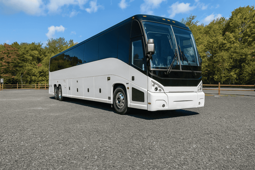 picture of Charter Bus Rental Belleville coach bus